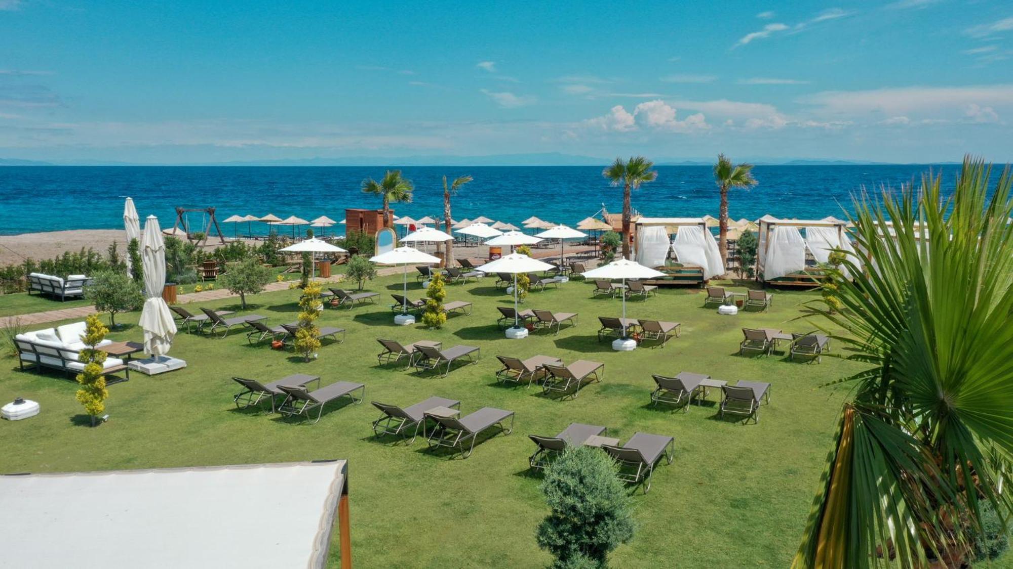 Assos Troy Beach Hotel Esterno foto