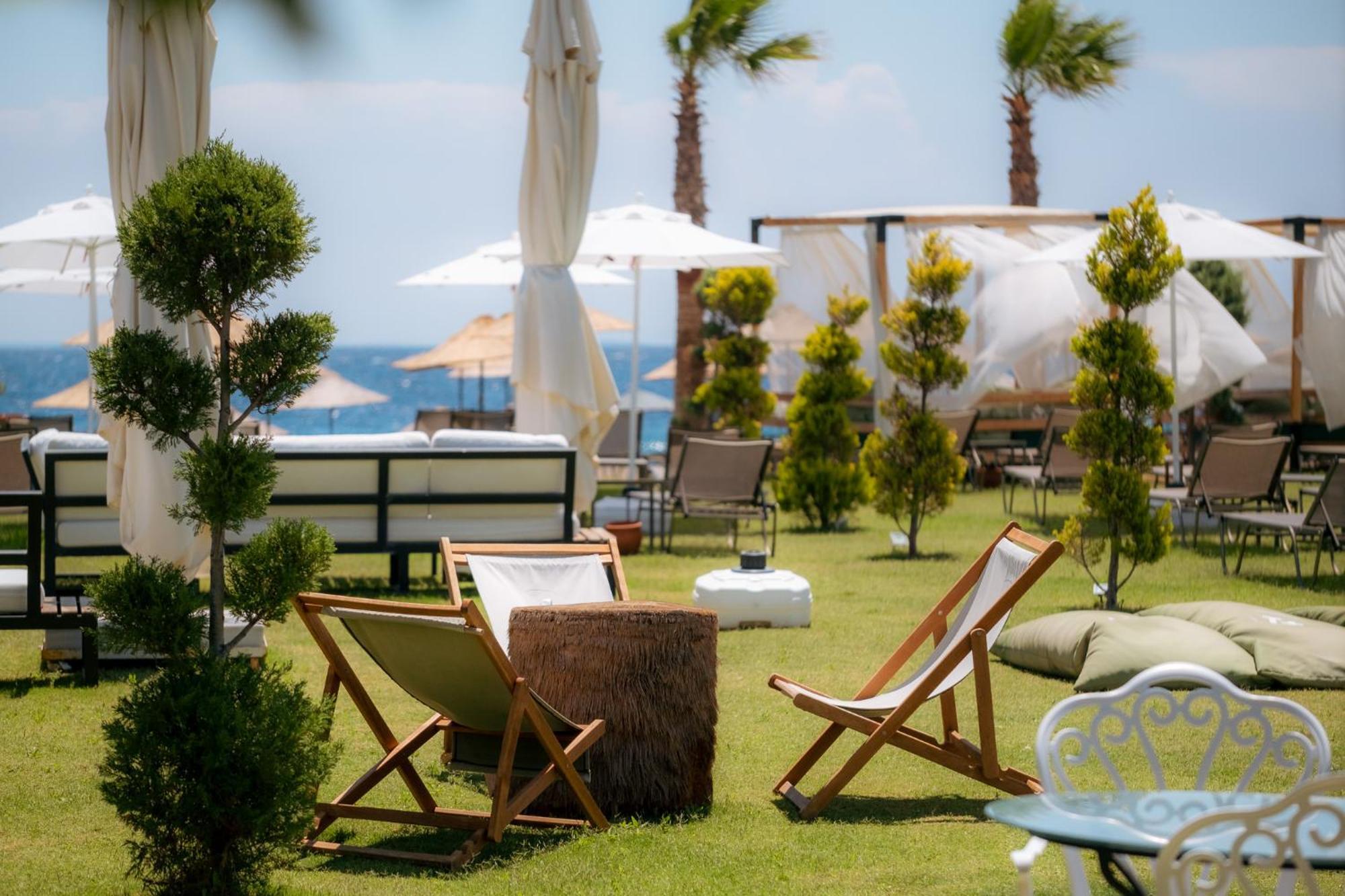 Assos Troy Beach Hotel Esterno foto