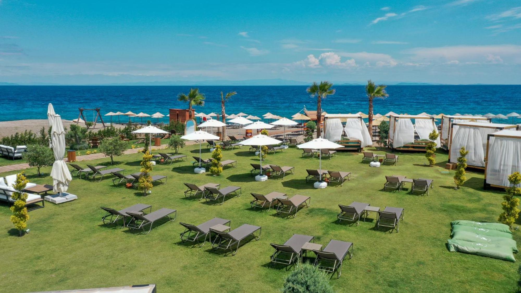Assos Troy Beach Hotel Esterno foto
