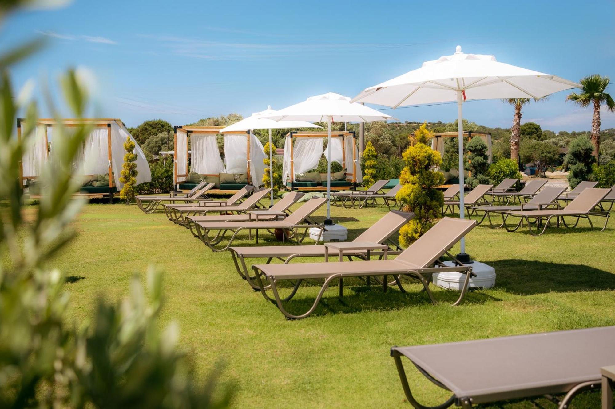 Assos Troy Beach Hotel Esterno foto